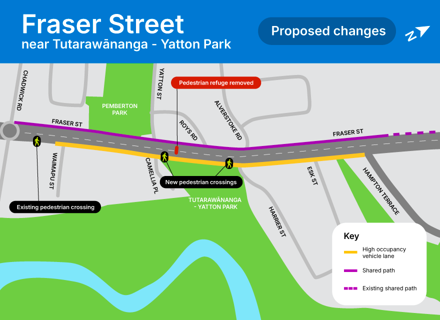 Fraser Street near Tutarawananga - Yatton Park Fraser Street near Tutarawananga - Yatton Park