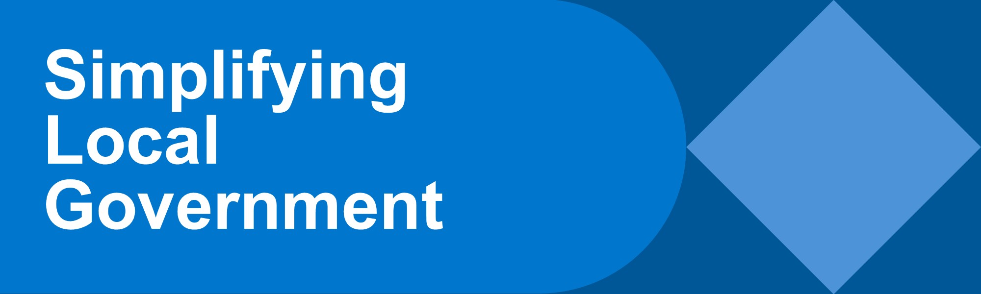 Simplifying Local Government