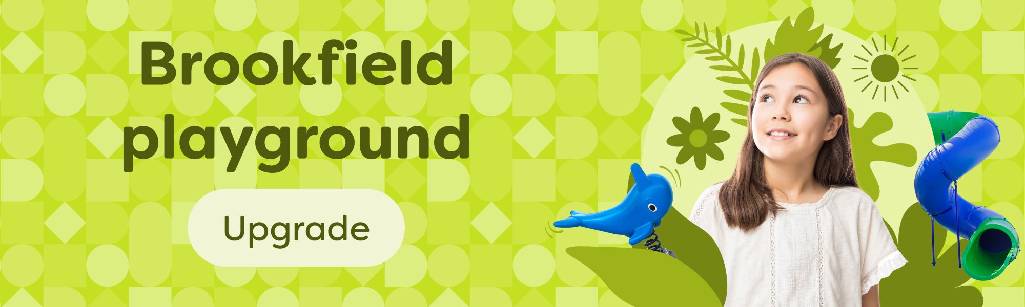 Brookfield playground banner