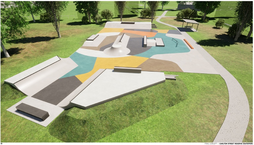 Carlton Street Reserve concept design