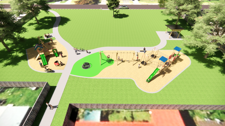 Allan McBride Reserve concept design