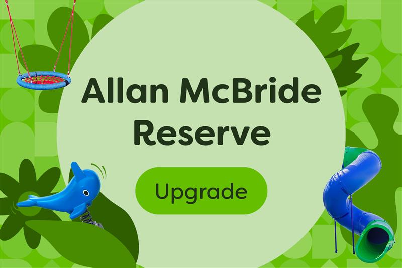 Allan McBride Reserve upgrade