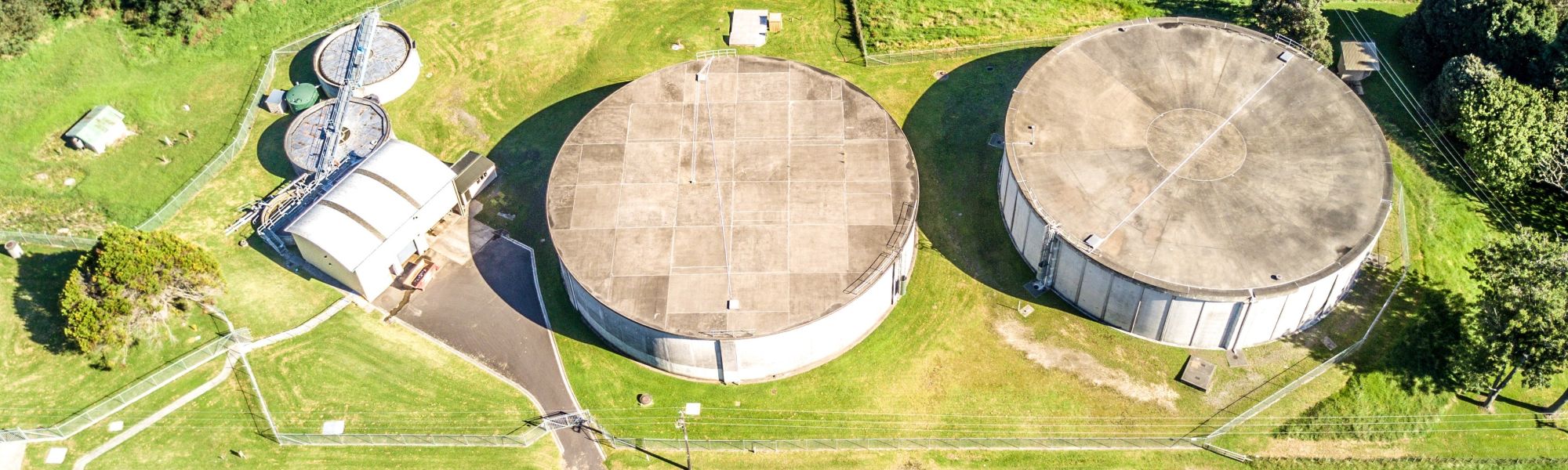 Oropi water treatment reservoir